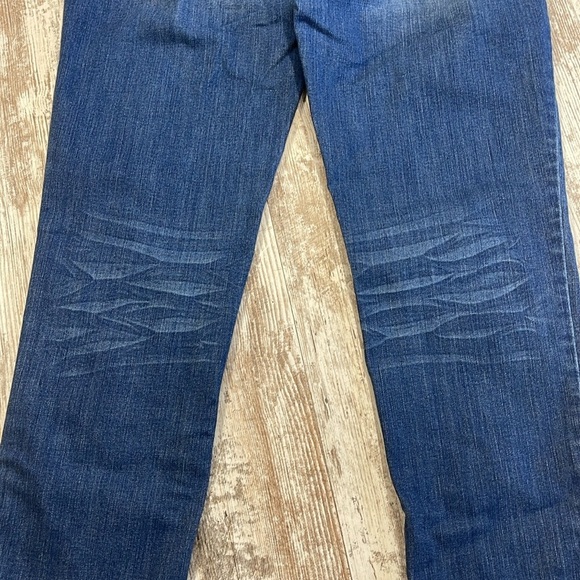 Mac and Me You Are So Loved Distressed Straight Leg Jeans Size 6 - Picture 10 of 10